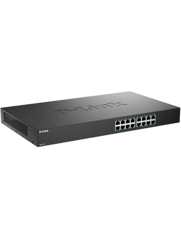 Switch D-Link DMS-1016/E 16 Puertos/ RJ-45 Gigabit 10/100/1000 2