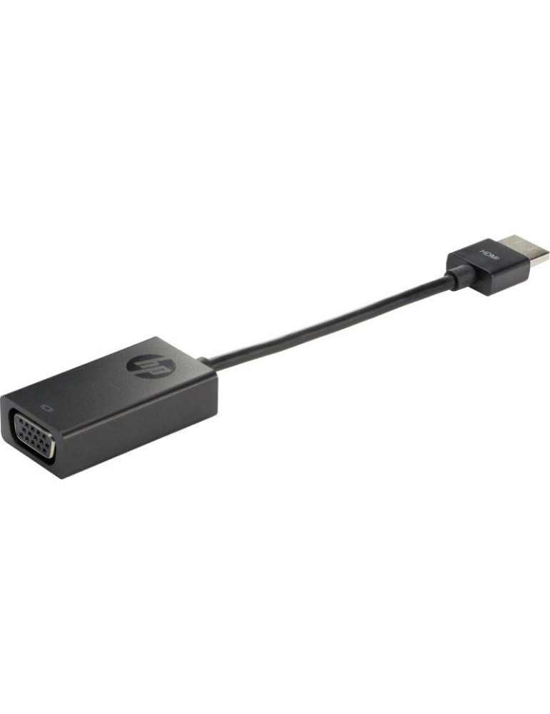Conversor HP H4F02AA/ HDMI Macho - VGA Hembra/ Negro