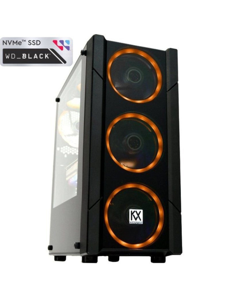 PC Gaming KVX Phobos 2 Ultra Gamer Edition Intel Core Ultra 7-265KF/ 32GB/ 1TB SSD/ Intel ARC B580/ Sin Sistema Operativo