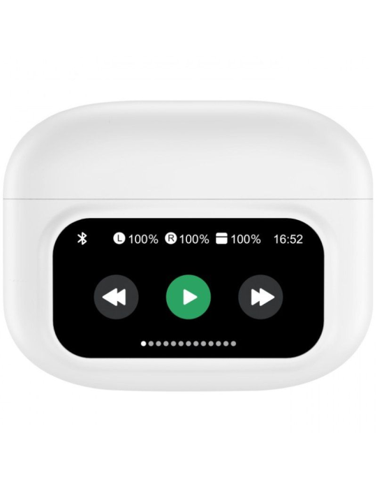 Auriculares Bluetooth Muvit For Change True Wireless Estéreo con estuche de carga/ Autonomía 6h/ Blancos