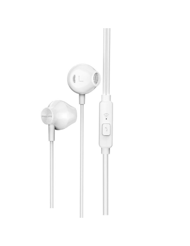 Auriculares Intrauditivos Philips TAUE101/ con Micrófono/ Jack 3.5/ Blancos 2