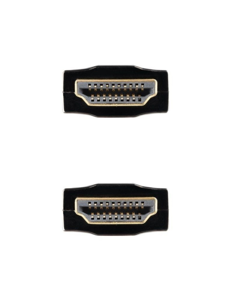 Cable HDMI 2.0 4K Nanocable 10.15.2010/ HDMI Macho - HDMI Macho/ 10m/ Negro