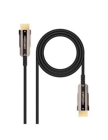Cable HDMI 2.0 4K AOC Nanocable 10.15.2015/ HDMI Macho - HDMI Macho/ 15m/ Negro
