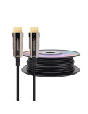 Cable HDMI 2.0 AOC 4K Nanocable 10.15.2099/ HDMI Macho - HDMI Macho/ 100m/ Negro