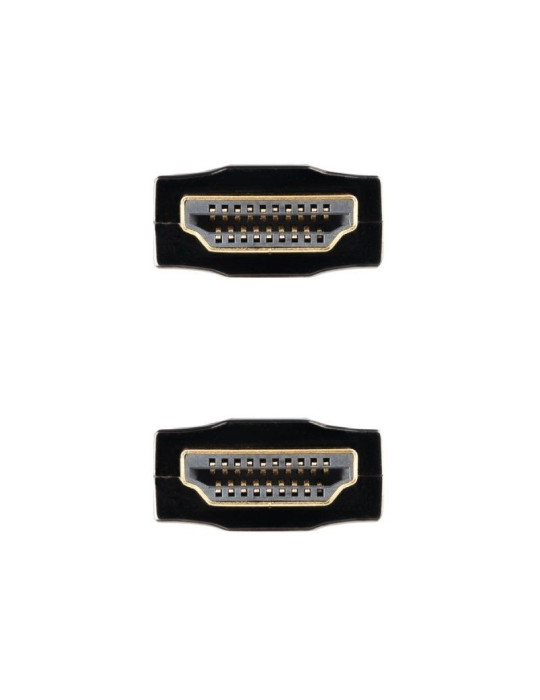Cable HDMI 2.0 AOC 4K Nanocable 10.15.2099/ HDMI Macho - HDMI Macho/ 100m/ Negro