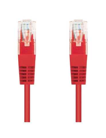 Cable de Red RJ45 UTP Nanocable 10.20.0400-L30 Cat.6/ 30cm/ Rojo 2