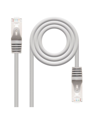 Cable de Red RJ45 FTP Nanocable 10.20.0801/ Cat.6/ 1m/ Gris 2