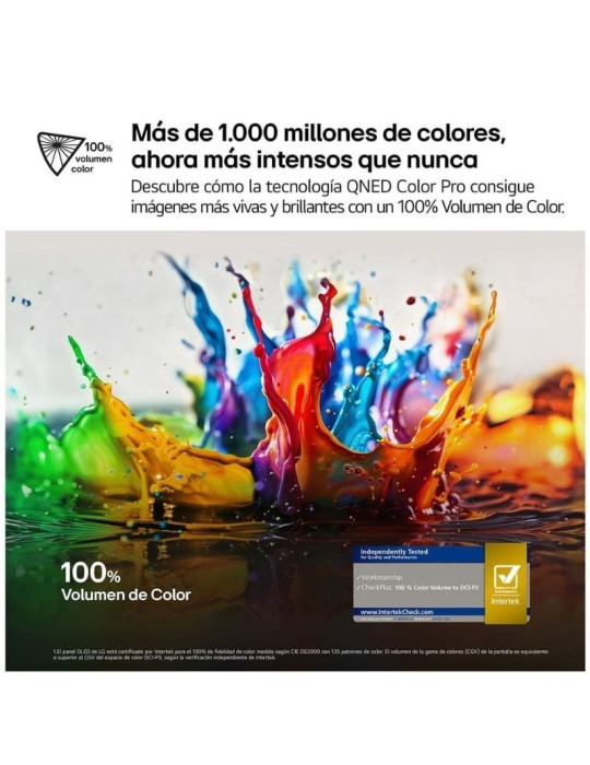 Televisor LG QNED AI QNED70 43QNED70A6A 43"/ Ultra HD 4K/ Smart TV/ WiFi