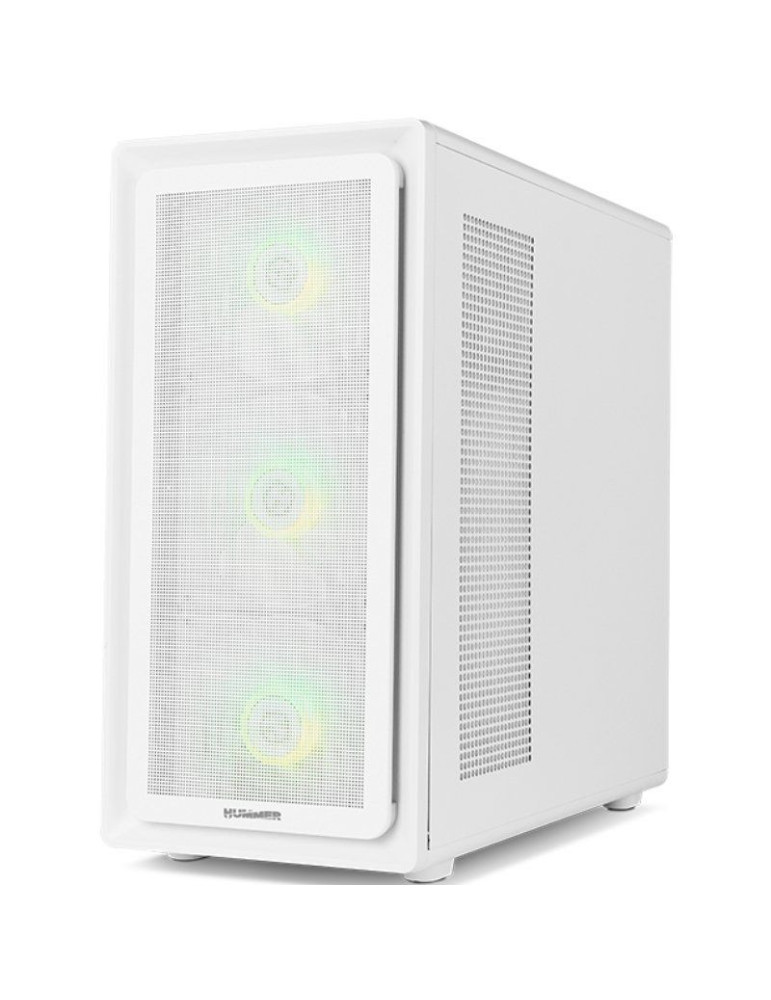 Caja Gaming Semitorre Nox Hummer AERO/ Blanca