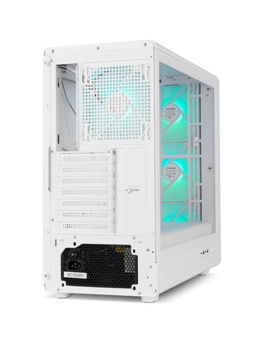 Caja Gaming Semitorre Nox Hummer AERO/ Blanca