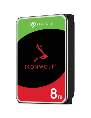 Disco Duro Seagate IronWolf NAS ST8000VN002 8TB/ 3.5"/ SATA III/ 256MB 2
