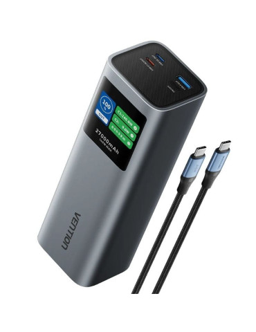 Powerbank 27000mAh Vention FKEH0/ 140W/ Gris