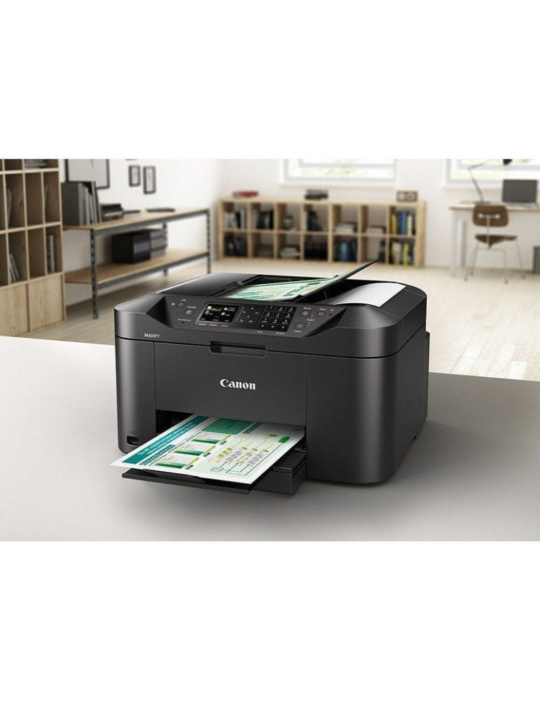 Multifunción Canon MAXIFY MB2150 WiFi/ Fax/ Dúplex/ Negra