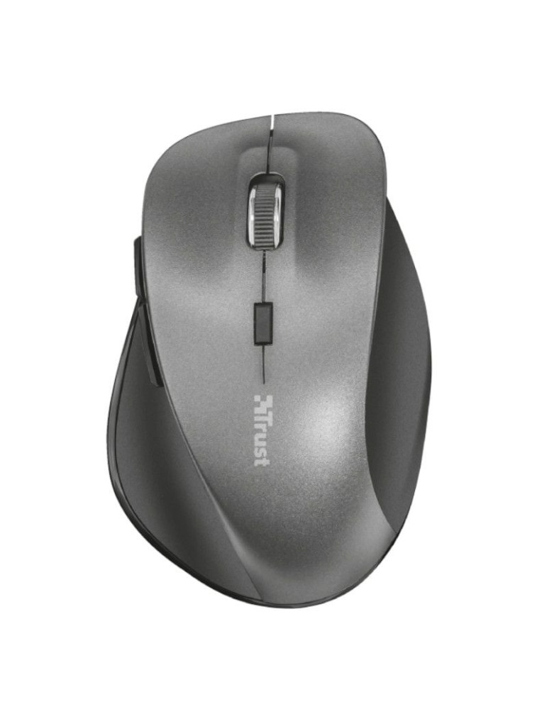 Ratón Ergonómico Inalámbrico Trust Ravan/ Hasta 1600 DPI