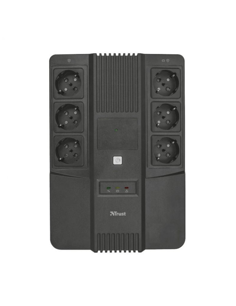 SAI Línea Interactiva Trust Maxxon/ 800VA/ 6 Salidas/ Formato Bloque