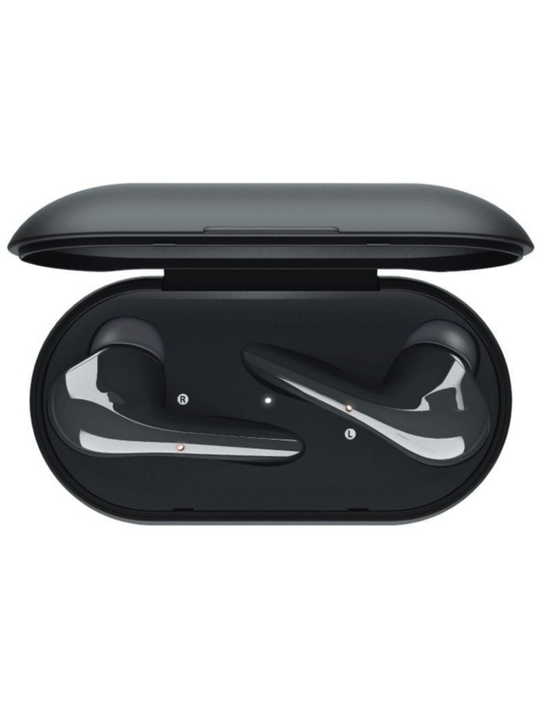 Auriculares Bluetooth Trust Nika Touch con estuche de carga/ Autonomía 6h/ Negros