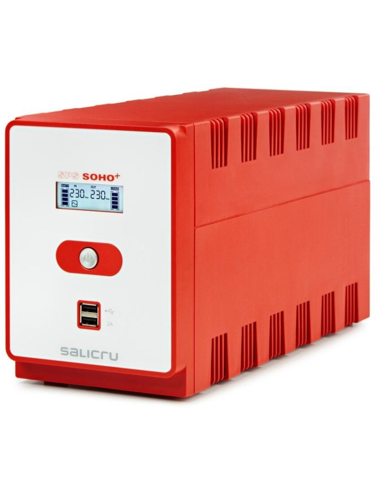 SAI Línea Interactiva Salicru SPS 1200 SOHO+/ 1200VA-720W/ 4 Salidas/ Formato Torre