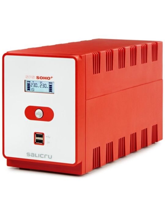 SAI Línea Interactiva Salicru SPS 1200 SOHO+/ 1200VA-720W/ 4 Salidas/ Formato Torre