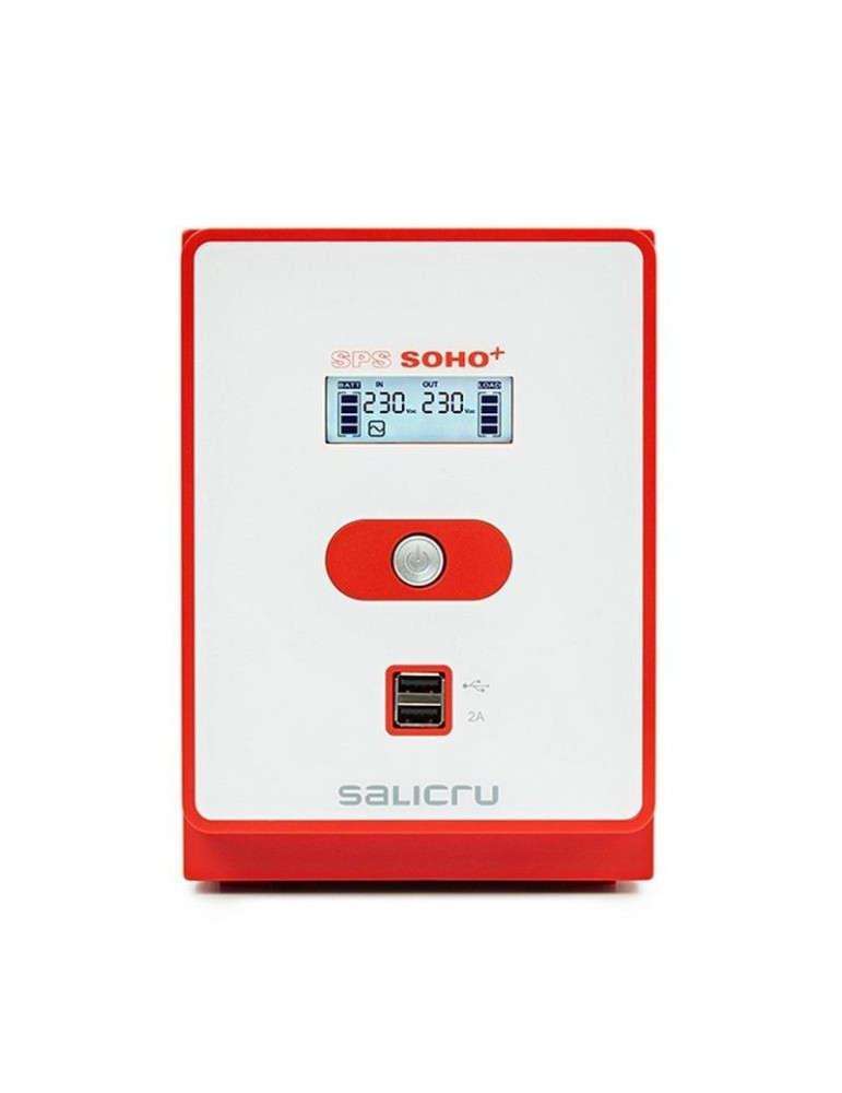 SAI Línea Interactiva Salicru SPS 1200 SOHO+ IEC/ 1200VA-720W/ 6 Salidas/ Formato Torre