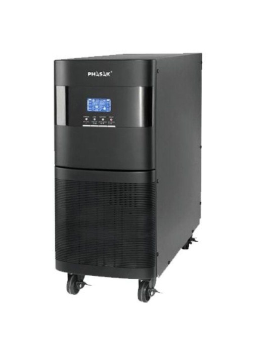 SAI Online Phasak Pro 10000 VA Online LCD/ 10000VA-9000W/ 2 Salidas/ Formato Torre
