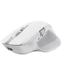 Ratón Inalámbrico por Bluetooth Trust Ozaa+/ Batería recargable/ Hasta 3200 DPI/ Blanco