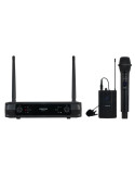 Micrófono Inalámbrico Doble Mano y Petaca UHF Fonestar SONAIR-2MP/ Incluye Receptor