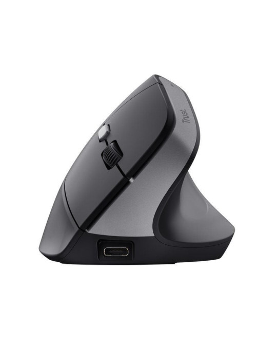 Ratón Vertical Inalámbrico Trust TM-270/ Batería recargable/ Hasta 2400 DPI