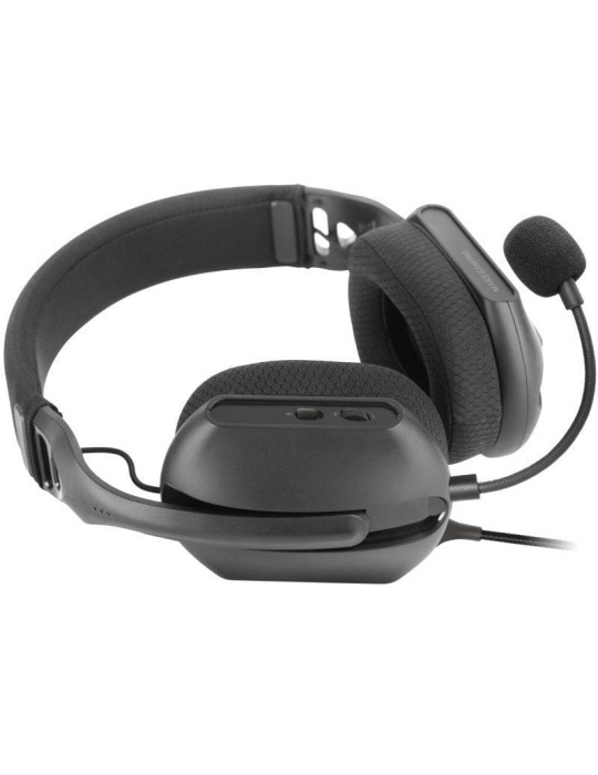 Auriculares Gaming con Micrófono Mars Gaming MH-PRO/ Jack 3.5/ USB/ Negros