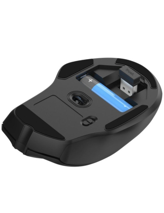 Ratón Inalámbrico Trust Nito Silent/ Hasta 2200 DPI