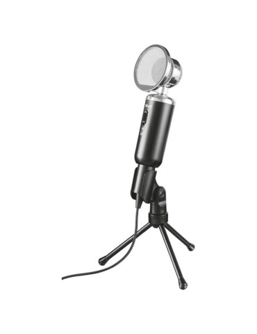 Micrófono con Trípode Trust Madell Desk Vintage