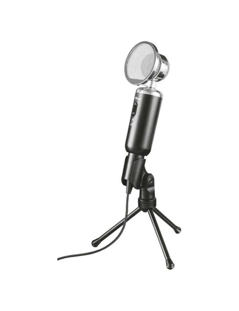 Micrófono con Trípode Trust Madell Desk Vintage