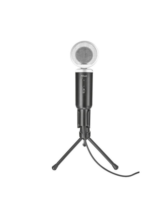 Micrófono con Trípode Trust Madell Desk Vintage