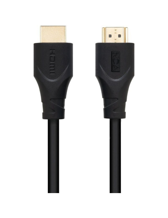Cable HDMI 1.4 Nanocable 10.15.4701/ HDMI Macho - HDMI Macho/ 1m/ Negro