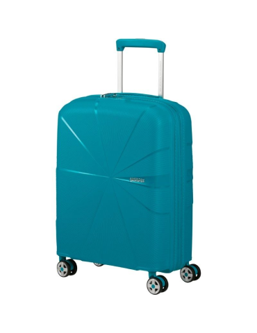 Maleta de Cabina American Tourister Starvibe Spinner 55cm/ 55x40x20cm/ 4 Ruedas/ Verdigrís