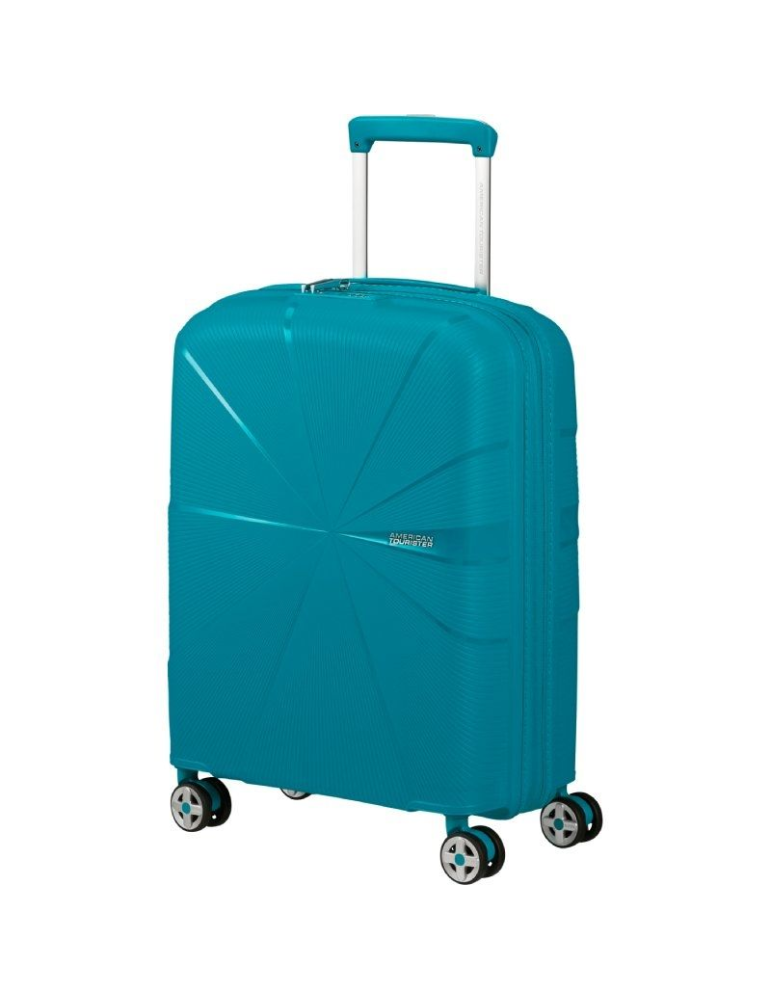 Maleta de Cabina American Tourister Starvibe Spinner 55cm/ 55x40x20cm/ 4 Ruedas/ Verdigrís