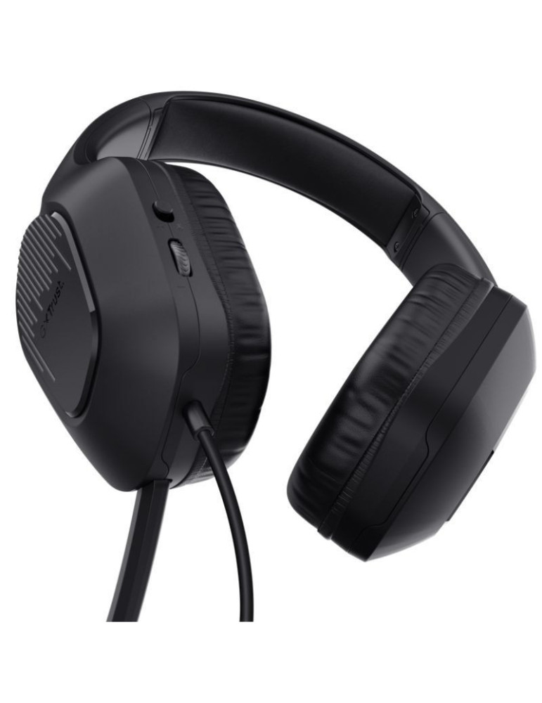 Auriculares Gaming con Micrófono Trust Gaming GXT 417 Zirox/ Jack 3.5/ Negros