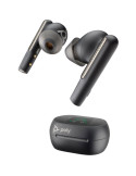 Auriculares Bluetooth Poly Voyager Free 60+ UC M con estuche de carga + Adaptador BT700/ Autonomía 10h/ Negros