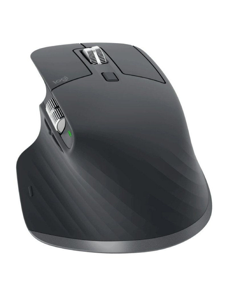 Ratón Ergonómico Inalámbrico por Bluetooth Logitech MX Master 3S/ Batería recargable/ Hasta 8000 DPI/ Grafito