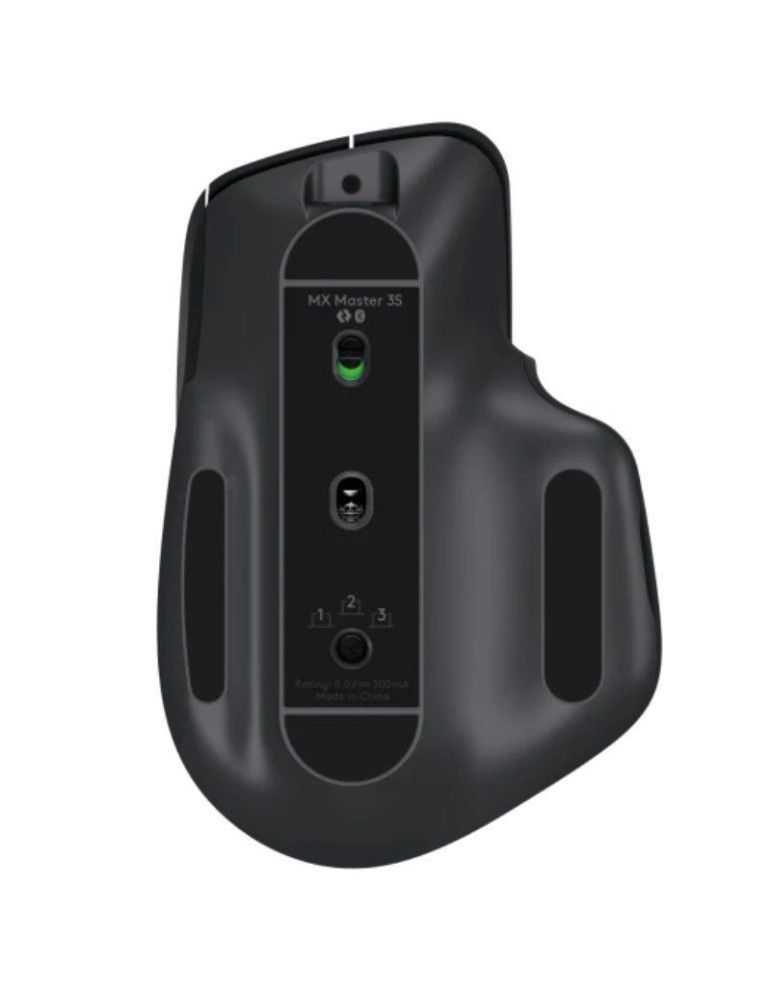 Ratón Ergonómico Inalámbrico por Bluetooth Logitech MX Master 3S/ Batería recargable/ Hasta 8000 DPI/ Grafito