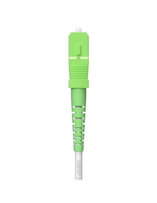 Cable de Fibra Óptica G657A2 3.0 9/125 SMF Aisens A152-0615/ LSZH/ 60m/ Blanco