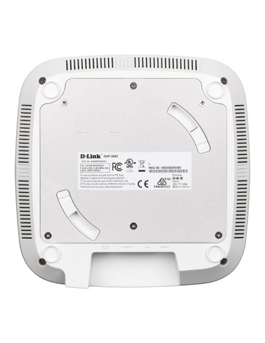 Punto de Acceso Inalámbrico D-Link DAP-2682 2300Mbps/ 2.4GHz 5GHz/ Antenas de 4.8dBi/ WiFi 802.11ac/n/b/g