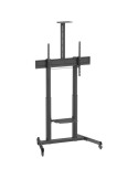 Soporte de Suelo Inclinable con Ruedas y Manivela Aisens FT100TE-403 para TV 60-100"/ hasta 100kg