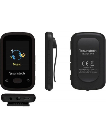 Reproductor MP4 Sunstech IbizaBT/ 8GB/ Pantalla 1.8"/ Radio FM/ Negro 2