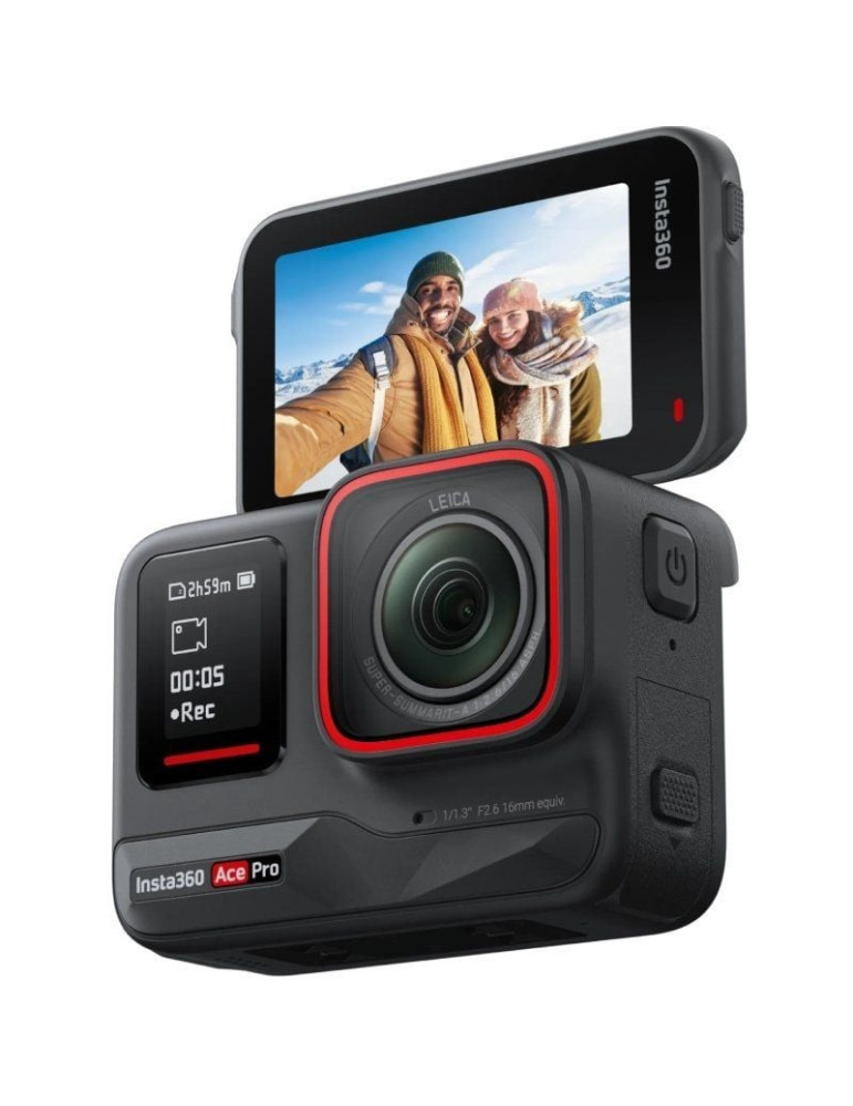 Cámara Digital Deportiva Insta360 Ace Pro/ 8K/ Ángulo de visión 180 / Negra