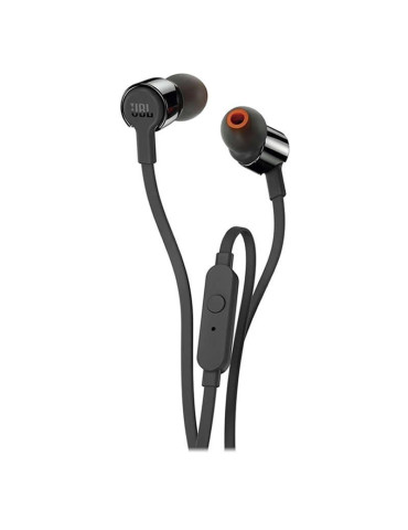 Auriculares Intrauditivos JBL T210/ con Micrófono/ Jack 3.5/ Negros