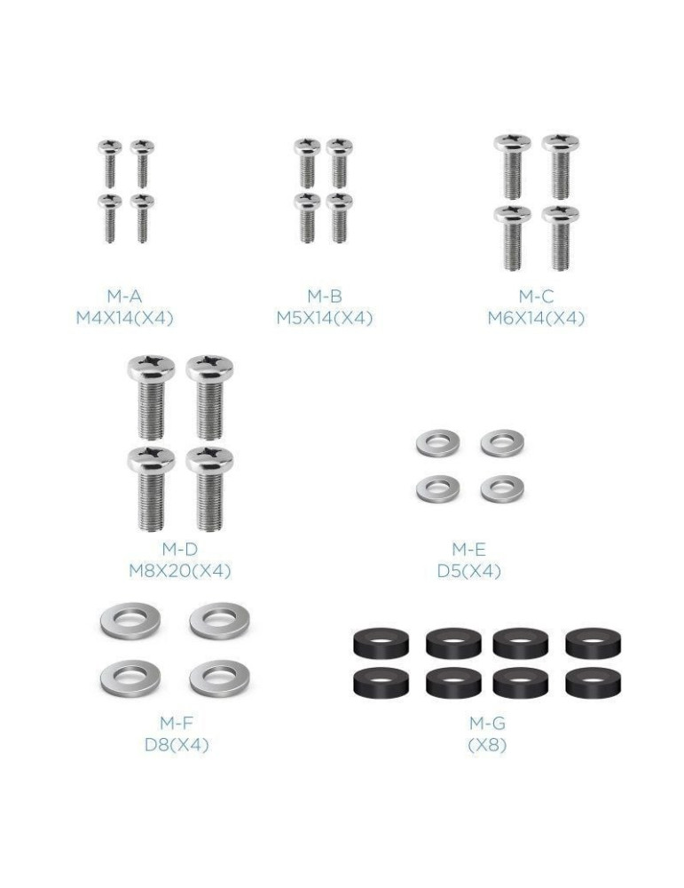 Soporte de Pared Fijo TooQ LP1242F-B para TV de 23-42"/ hasta 35kg