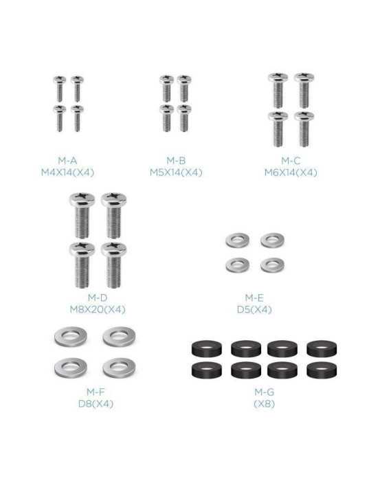 Soporte de Pared Fijo TooQ LP1242F-B para TV de 23-42"/ hasta 35kg