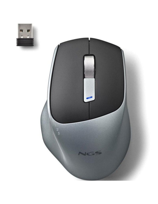 Ratón Inalámbrico NGS Lush-RB/ Hasta 1600 DPI