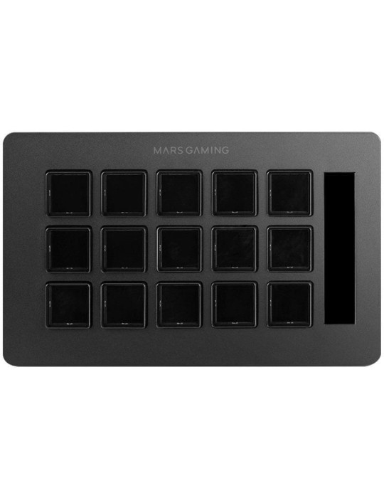Stream Deck Slim Mars Gaming MSD-ONE/ 15 Teclas LCD/ Negro
