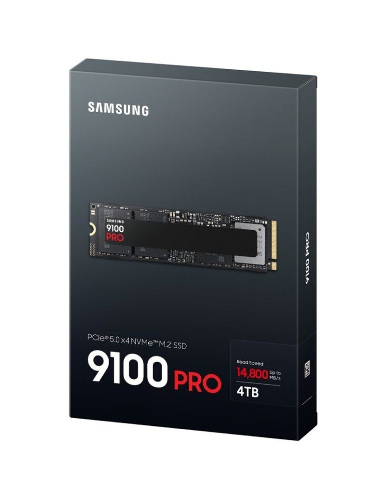 Disco SSD Samsung 9100 PRO 4TB/ M.2 2280 PCIe Gen5/ Full Capacity